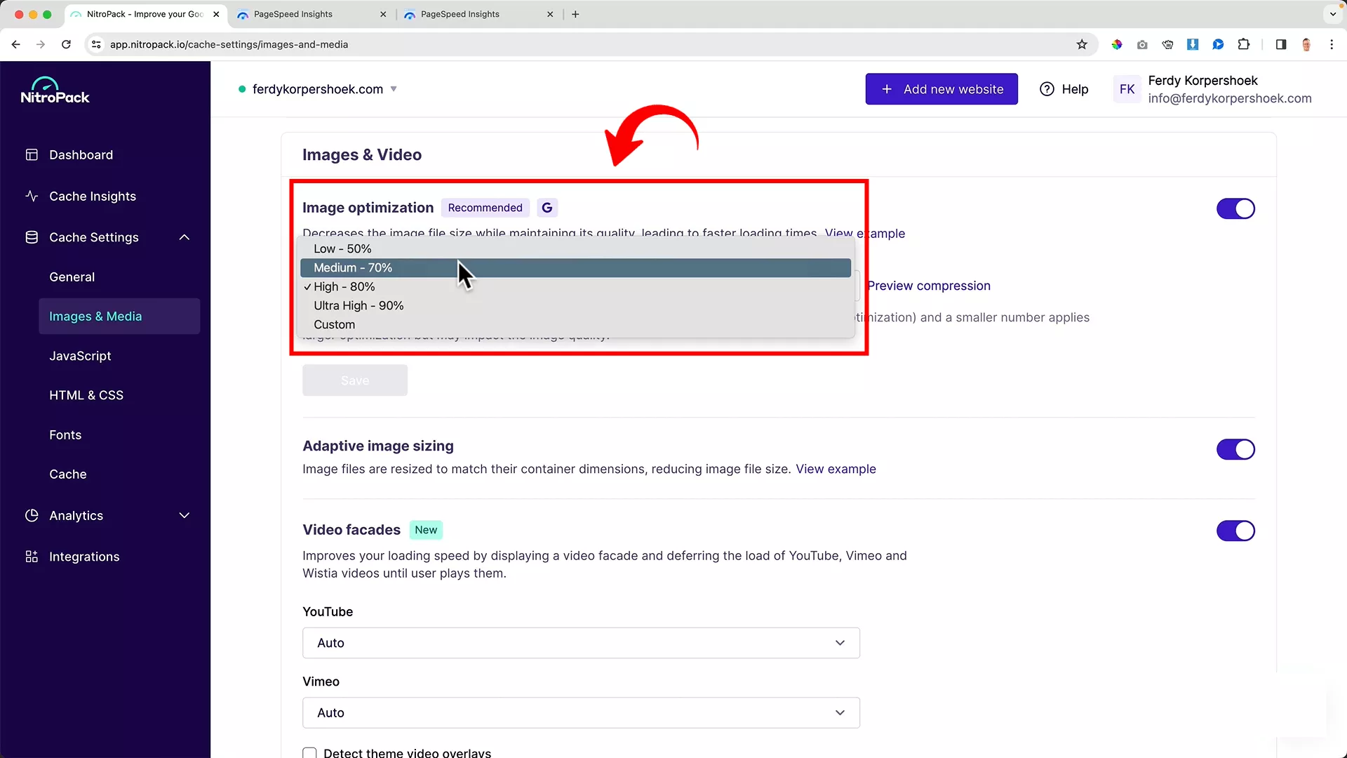 NitroPack Review 2026: Is it Worth the Hype? (Real Test Data) NitroPack image optimization