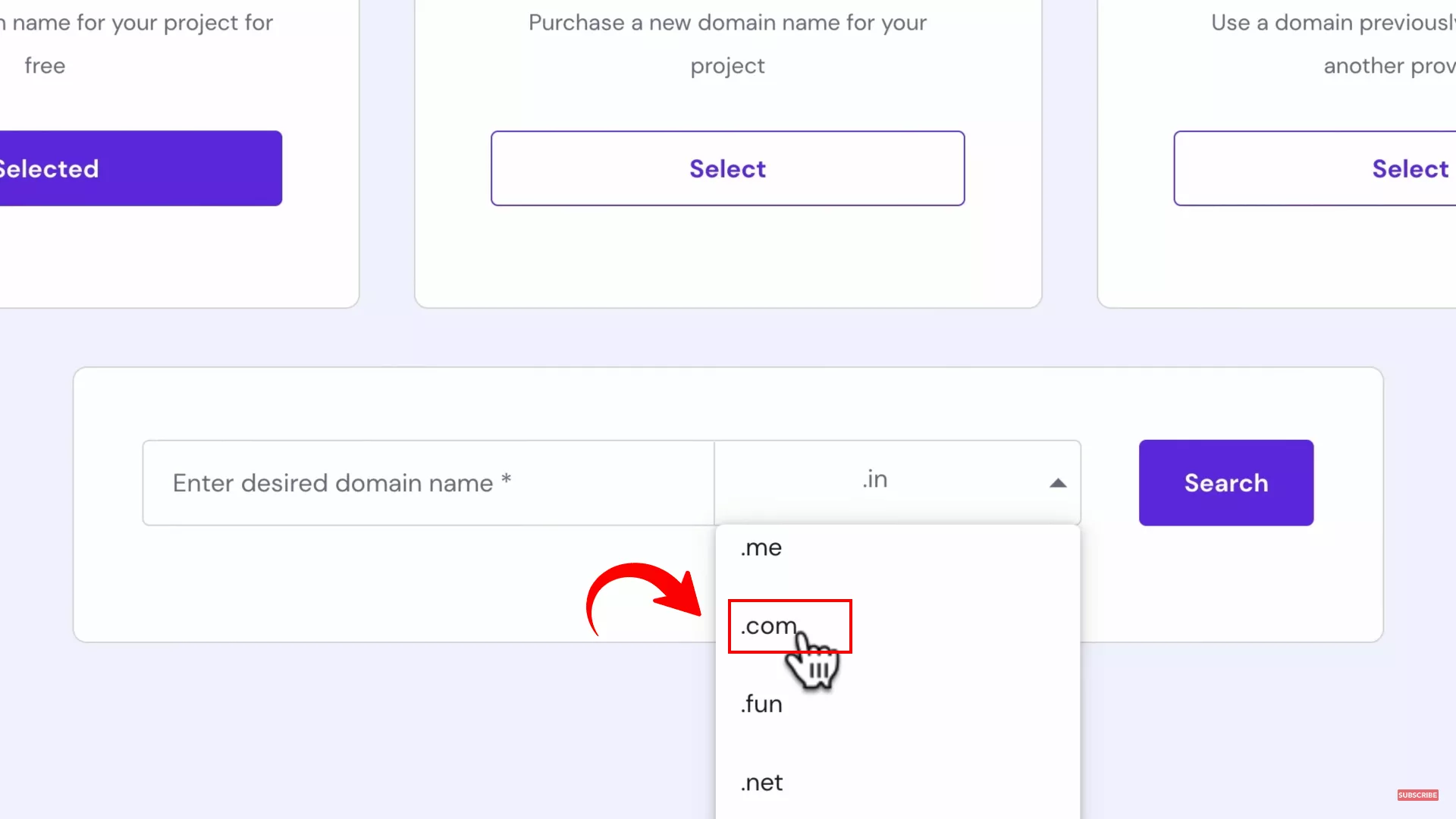 hostinger domain setup