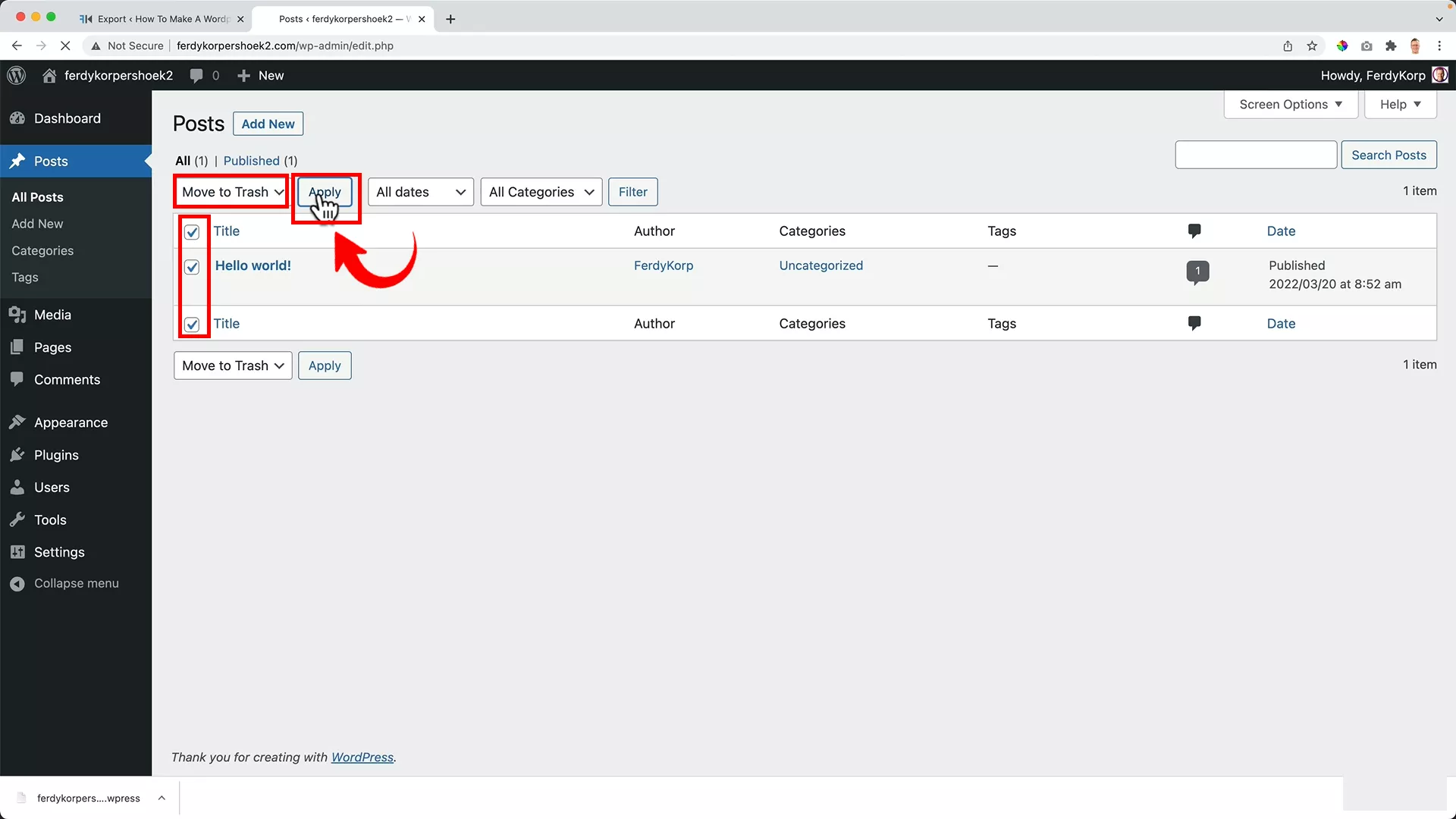 Migrate Any WordPress Website to a New Domain for Free Clean up your wordpress