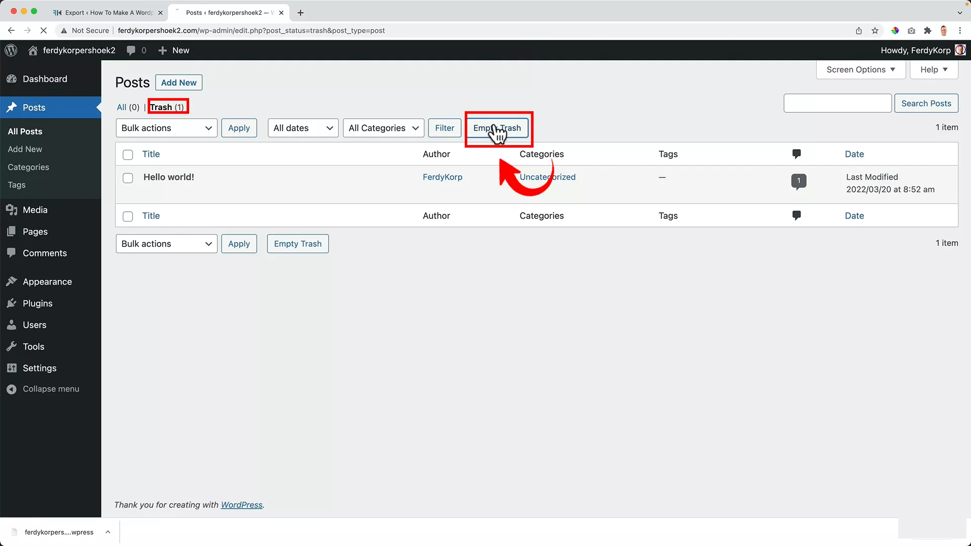 Migrate Any WordPress Website to a New Domain for Free clean up your wordpress
