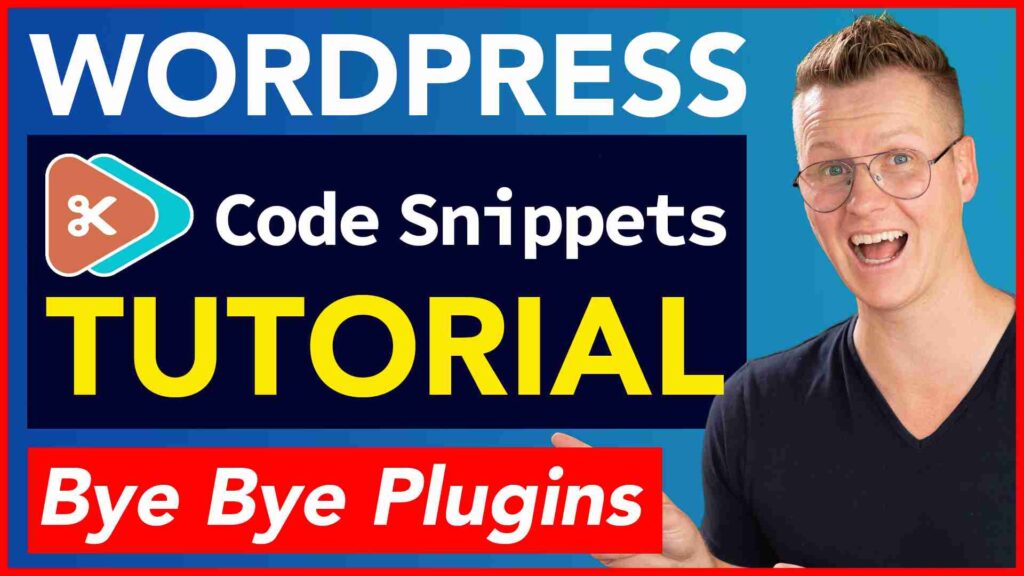 WordPress code snippets tutorial