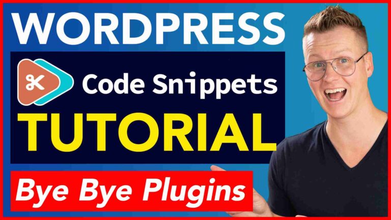 WordPress code snippets tutorial