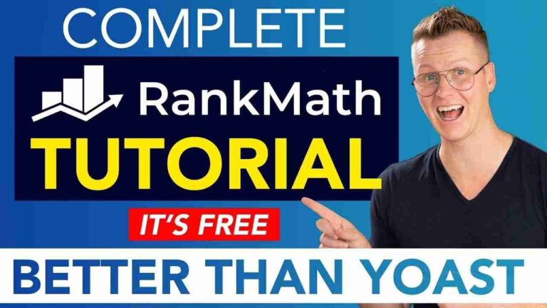 Rank Math SEO tutorial
